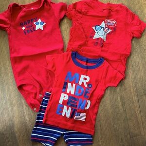 Patriotic baby bundle ❤️🤍💙